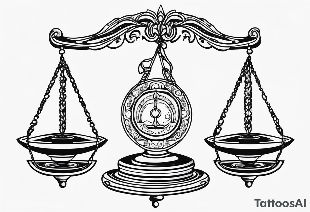 libra tattoo idea