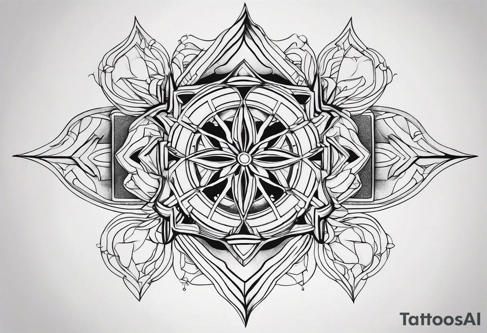 Techno tattoo idea