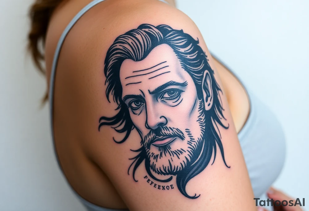 uma tatuagem que expresse a filosofia de Deleuze tattoo idea