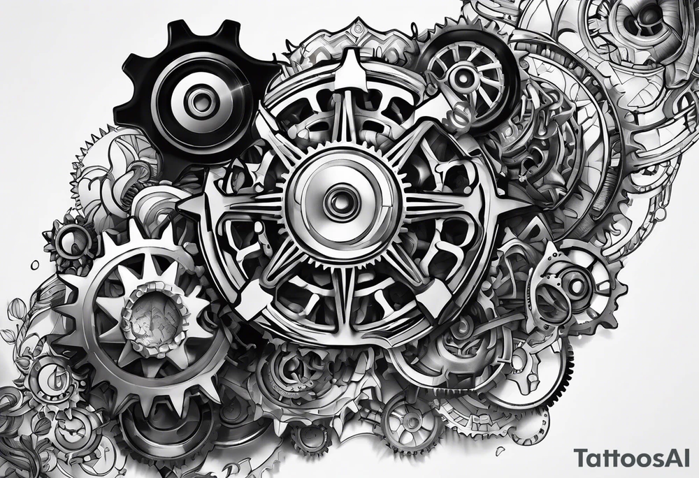 Gears tattoo idea