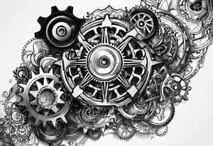 Gears tattoo idea