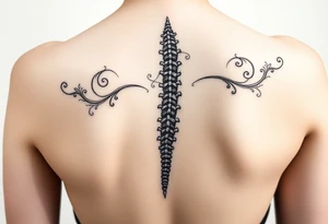 Spine tatto tattoo idea