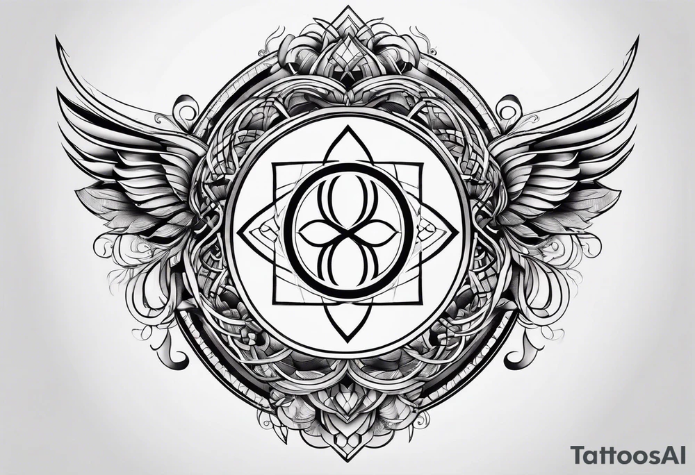 infinity symbol tattoo idea