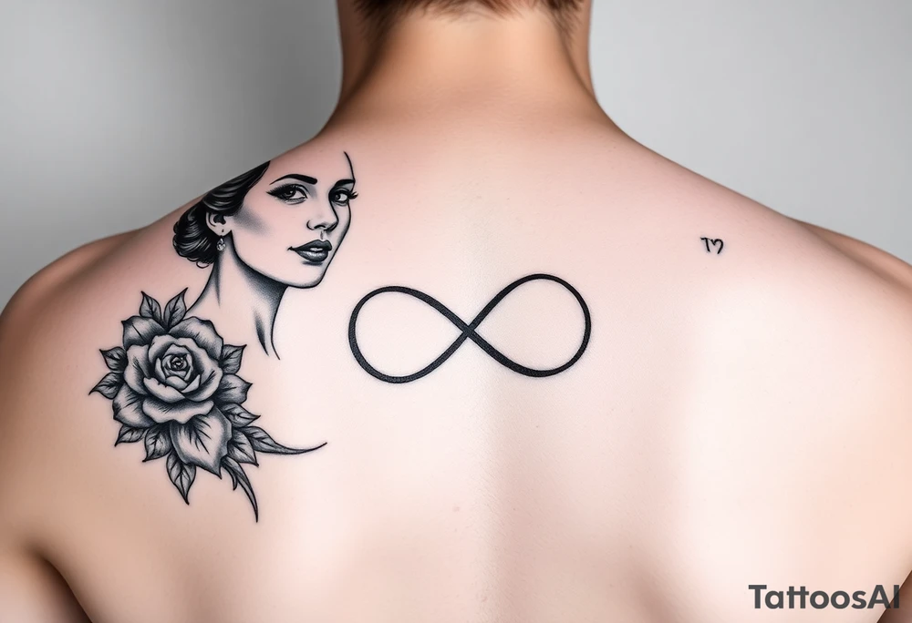 Dolores (08.30.1932 – 01.30.2022)
Audrey (07.18.1935 – 08.21.2022) with an infinity symbol tattoo idea