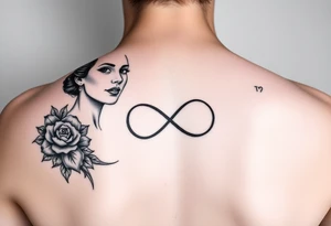 Dolores (08.30.1932 – 01.30.2022)
Audrey  (07.18.1935 – 08.21.2022) with an infinity symbol tattoo idea