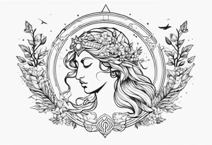 greek mythology sleeve tattoo tattoo idea
