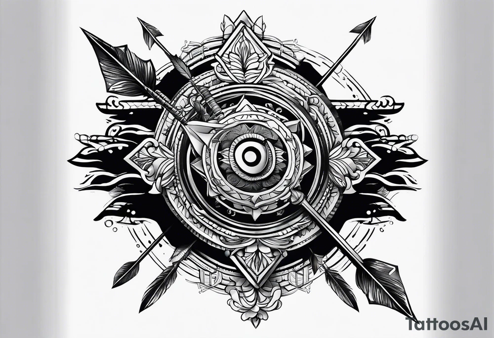 Arrow tattoo idea