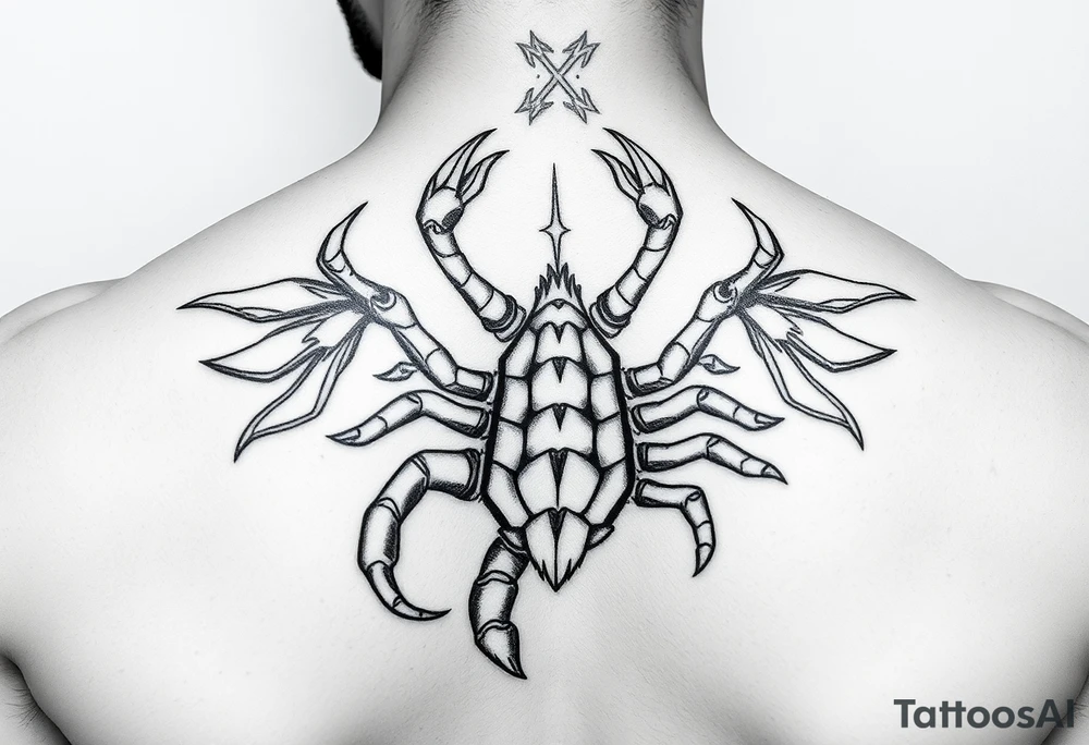 Virgo, Scorpio tattoo idea