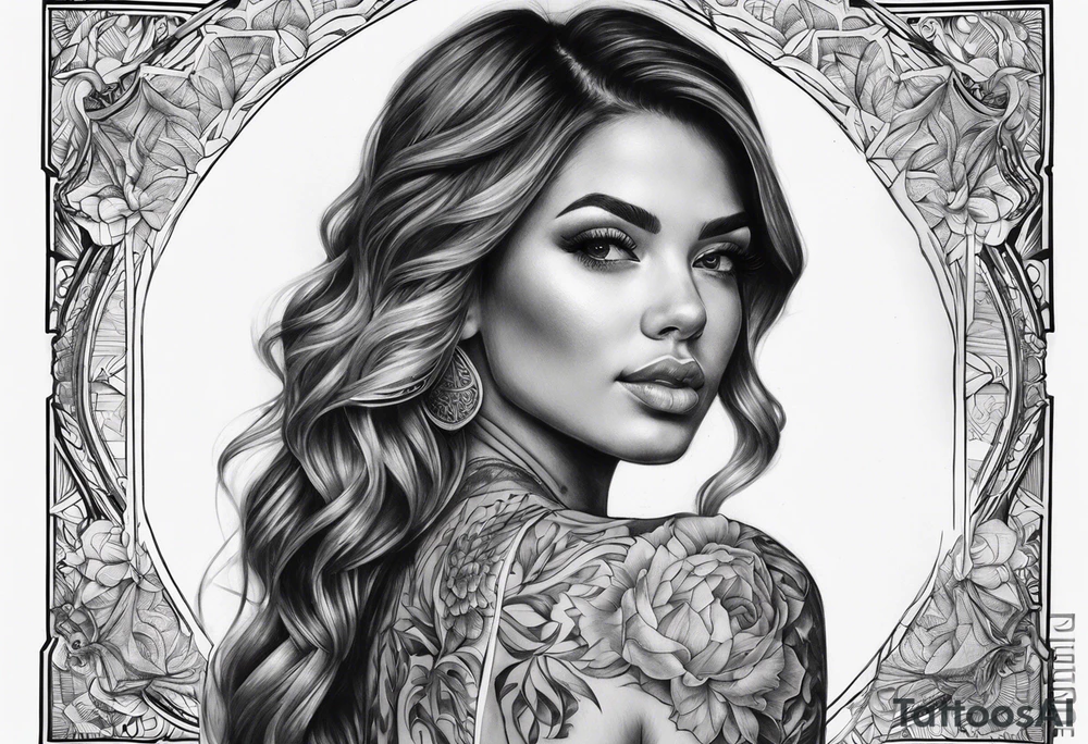 Melro tattoo idea