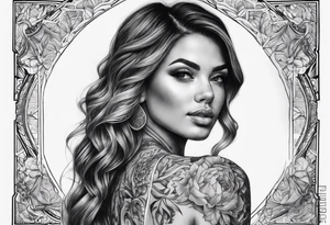 Melro tattoo idea