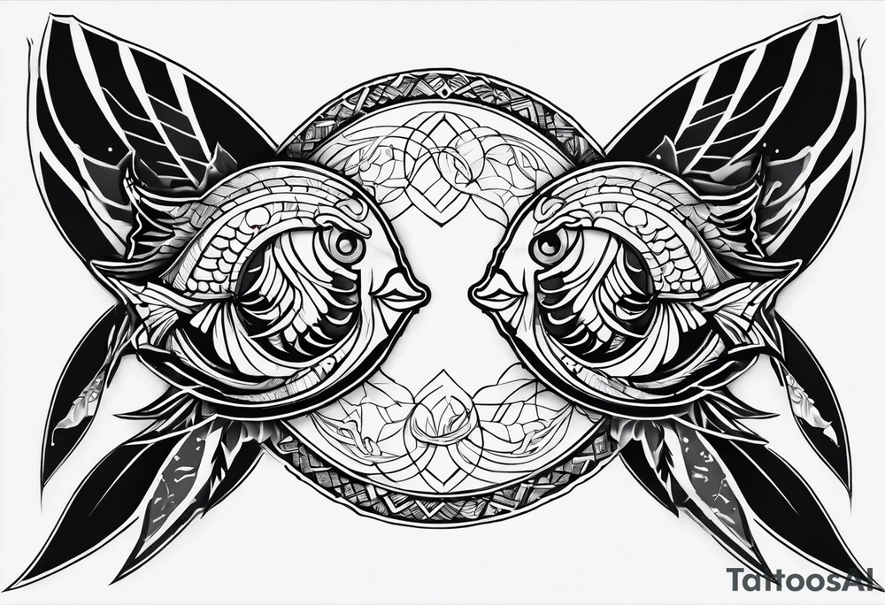 pisces friendship tattoo idea for men tattoo idea