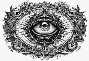 If you stare into the abyss long enough the abyss will stare back tattoo idea