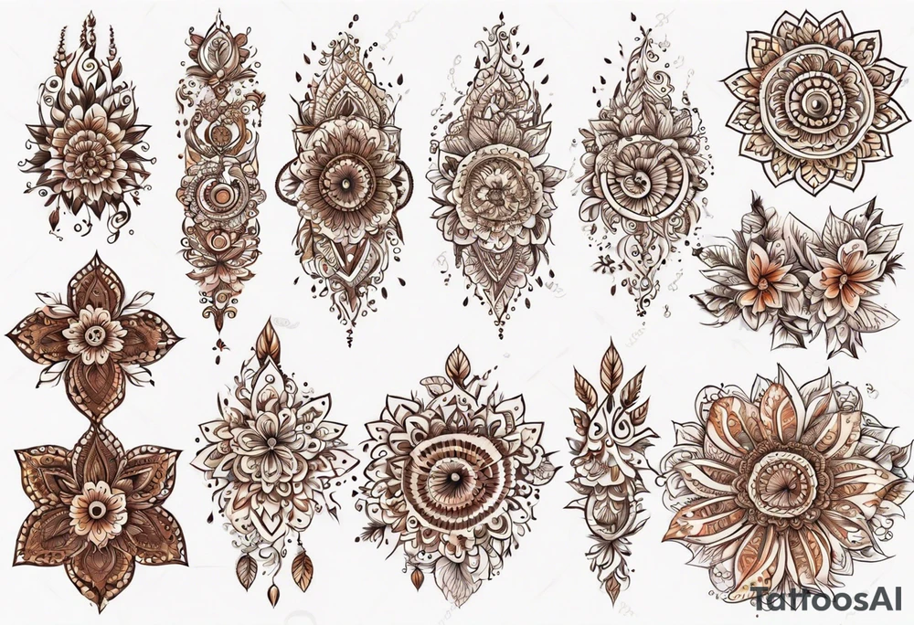 henna tattoo idea