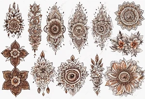 henna tattoo idea