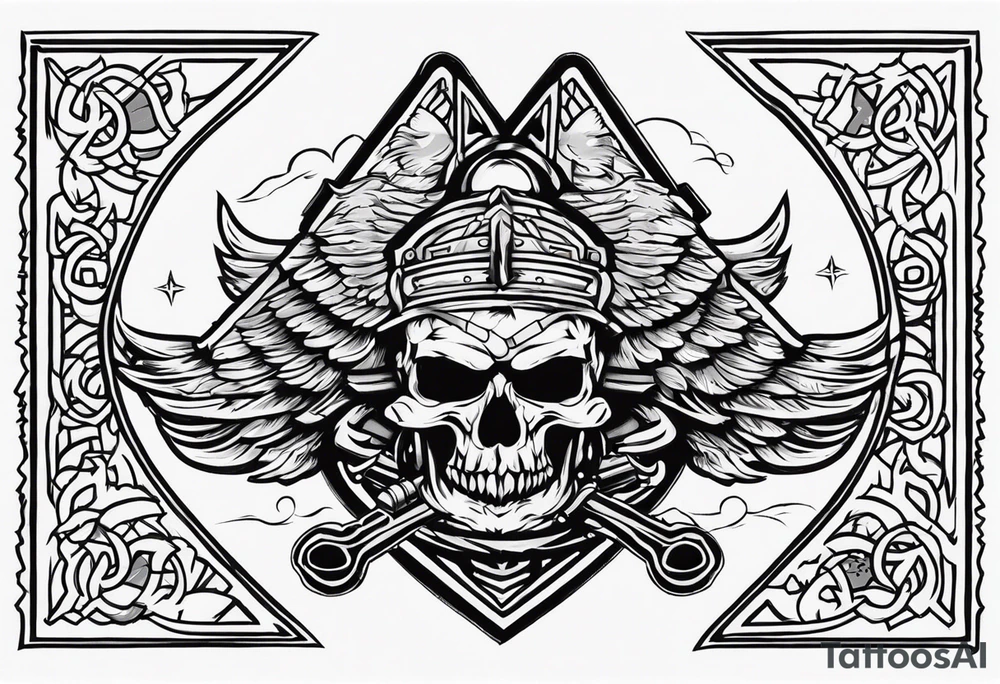 Valhalla military tattoo idea