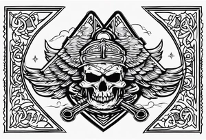 Valhalla military tattoo idea