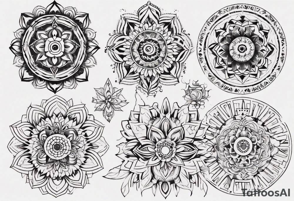 Mandala tattoo idea