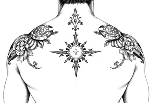 Casino theme tattoo idea