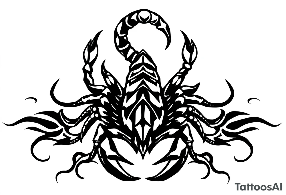 Scorpion tattoo idea