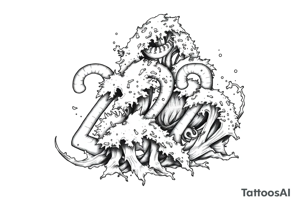 number 222 like the ocean tattoo idea