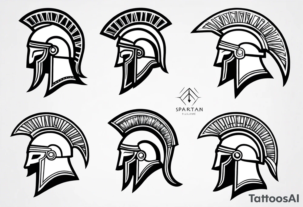 greek spartan tattoo tattoo idea