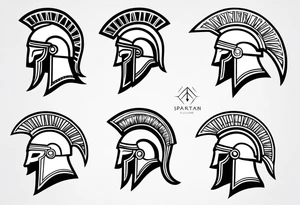 greek spartan tattoo tattoo idea