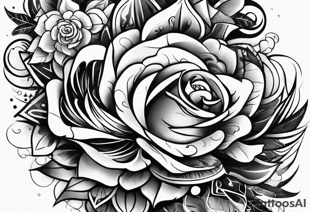 graffiti word tattoo idea