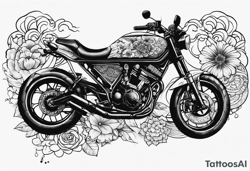 Swim bike run tattoo idea