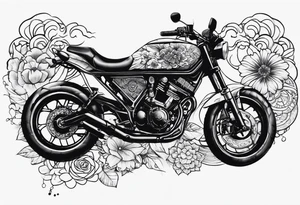 Swim bike run tattoo idea