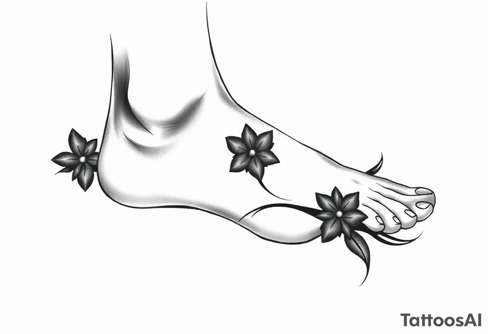 ankle tattoo on the ankle tattoo idea