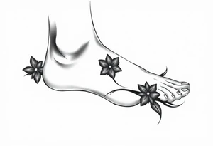 ankle tattoo on the ankle tattoo idea