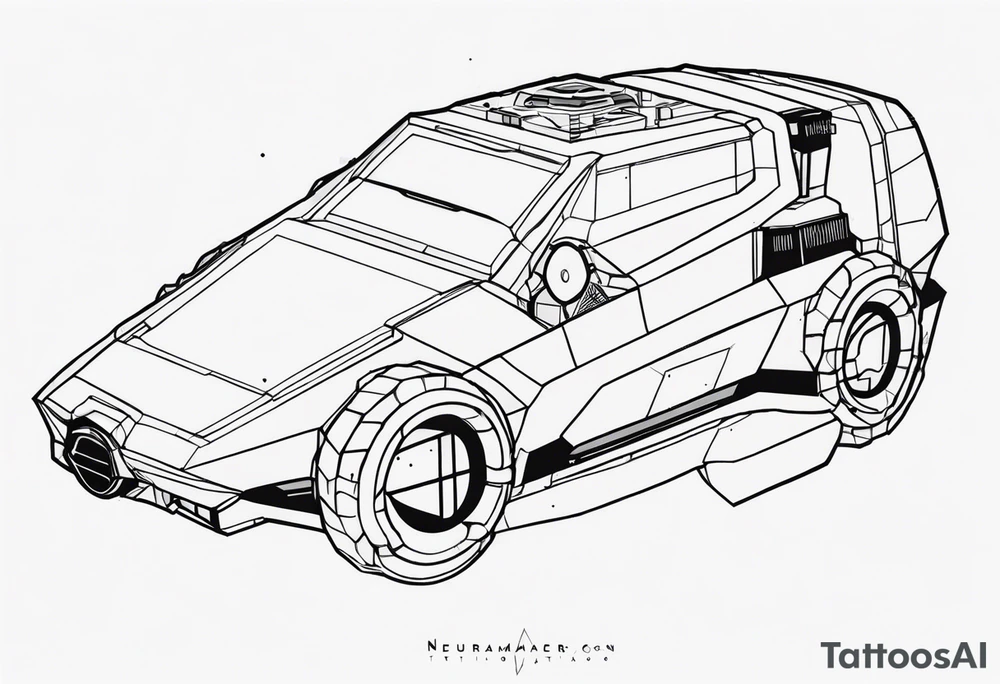 neuromancer tattoo tattoo idea