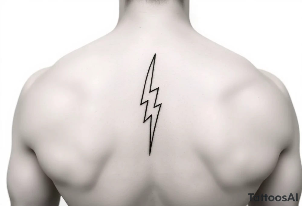 Lighting bolt tattoo idea