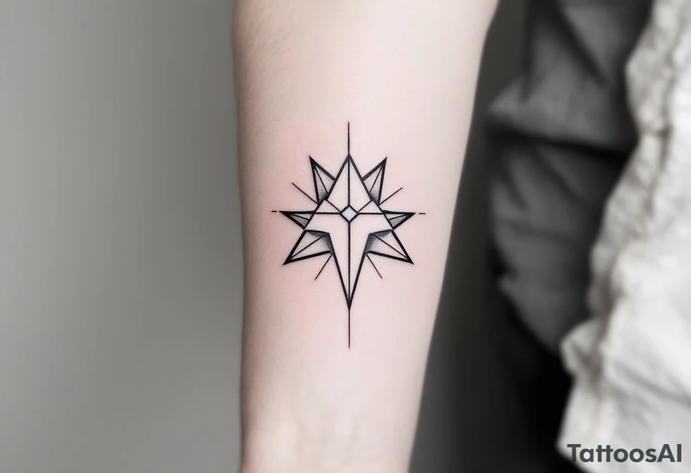A tattoo that gives off fashion, and streetwear tattoo idea