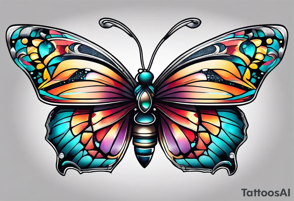 Butterfly tattoo idea