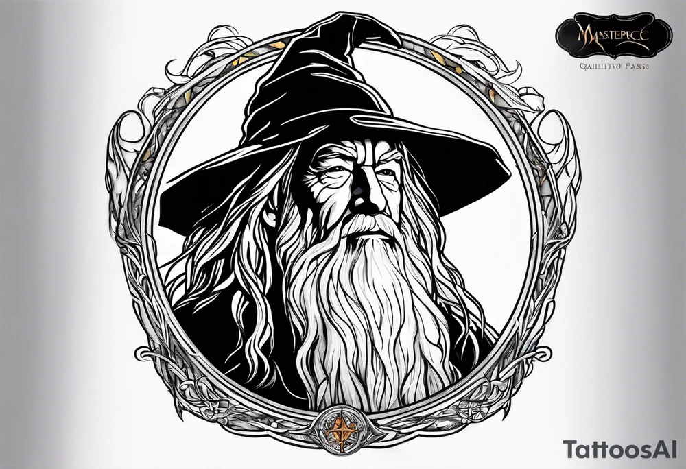 Gandalf you shall not pass tattoo idea