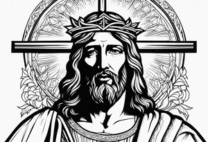 jesus resurrection tattoo idea