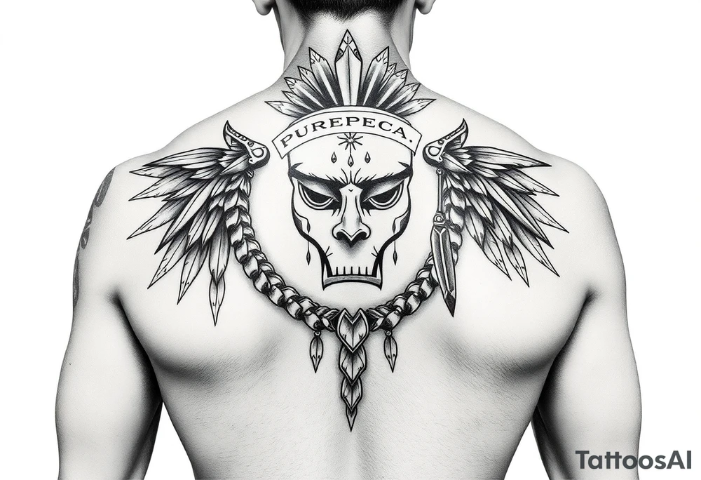 Purepecha warrior
Sleeve tattoo idea