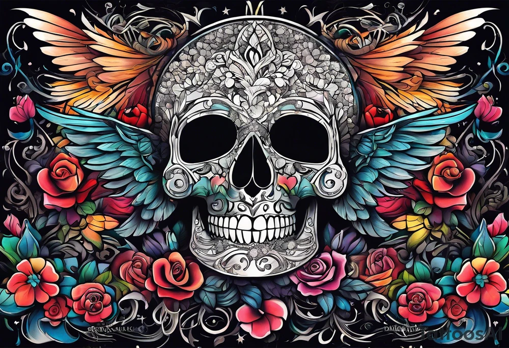 "What ever our souls are made of, his and mine are the same" dark romantic tattoo idea