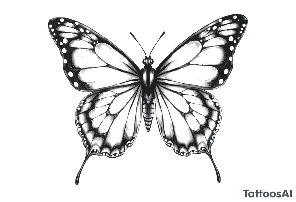 butterfly tattoo idea