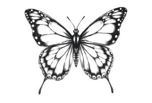 butterfly tattoo idea