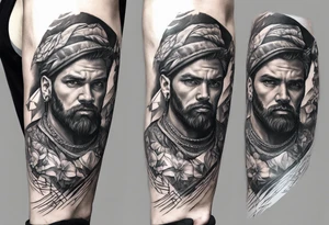 Brutal sleeve tattoo tattoo idea