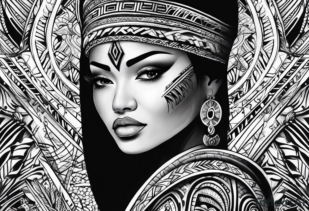 Tongan tribal tattoo tattoo idea