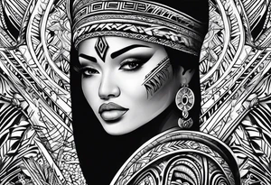 Tongan tribal tattoo tattoo idea