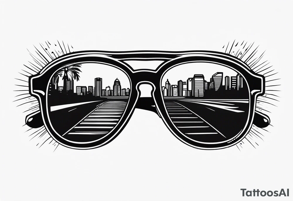 sunglasses Officer Bigdick tattoo idea