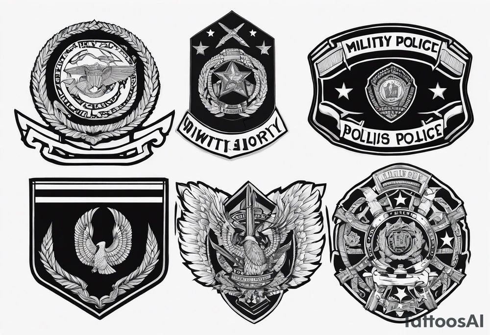 Military police tattoo idea