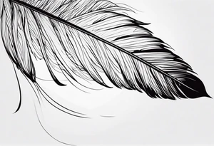 Feather Lightness tattoo idea