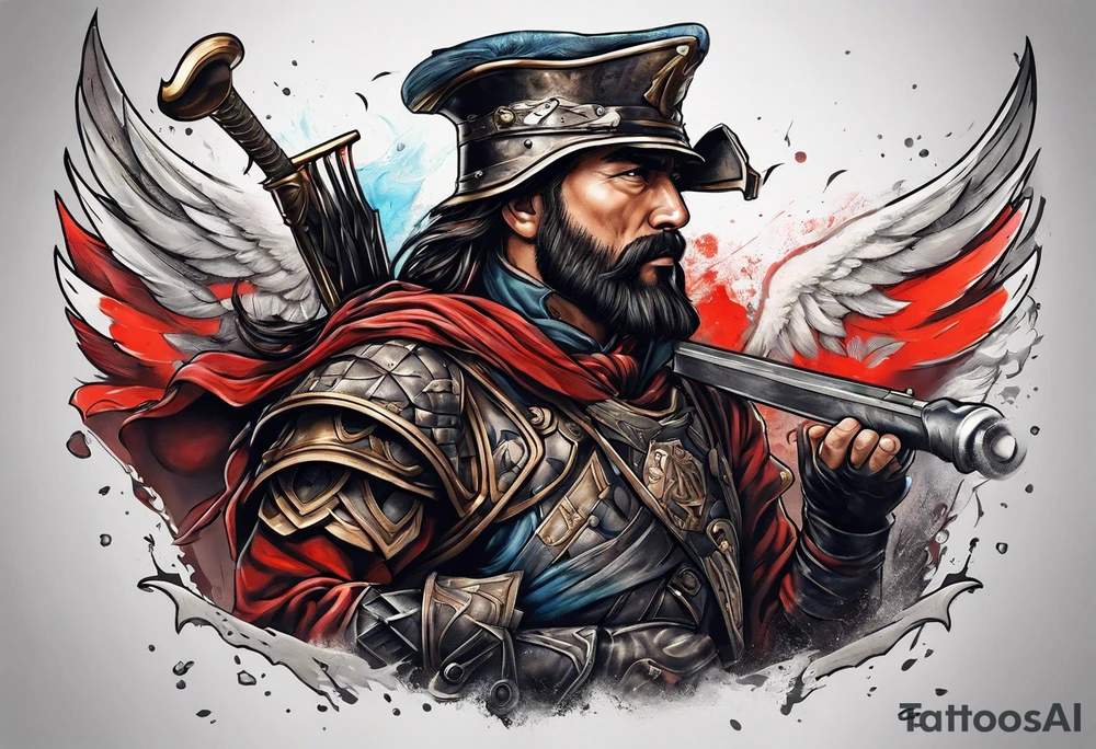 Herald of war tattoo idea