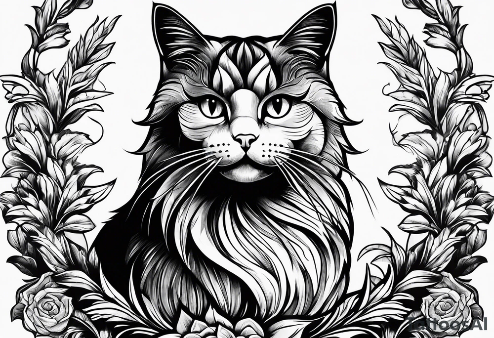 Communist cat tattoo idea