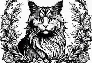 Communist cat tattoo idea